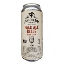 LApothicaire - Pale Ale Belge - 473ml - La Bière à Boire