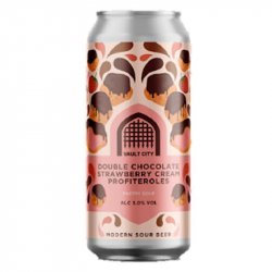 Vault City Brewing Double Chocolate Strawberry Cream Profiteroles
