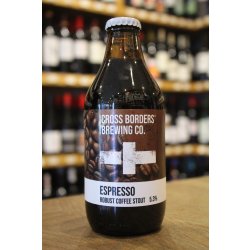 CROSS BORDERS ESPRESSO STOUT - Cork & Cask