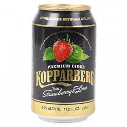 Kopparberg Strawberry & Lime  Premium Cider - CraftShack