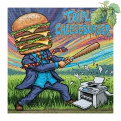 DankHouse Brewing Company Triple Cheeseburger