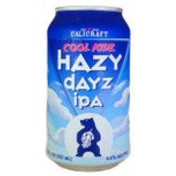 Calicraft Cool Kidz Hazy Dayz Hazy IPA 355mL ABV 6.6%  USA Craft Beer - Hopshop