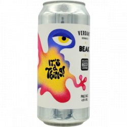 Verdant Brewing Co. X BEAK – It’s A Thing! - Rebel Beer Cans