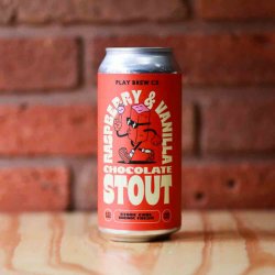 Play Brew Raspberry & Vanilla Chocolate Stout - The Hop Vault