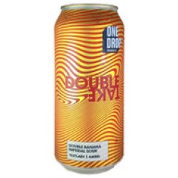 One Drop Double Take Double Banana Imperial Sour 440mL ABV 10%  Australian Craft Beer - Hopshop