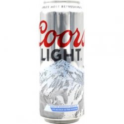 Cerveza Coors Light 4% 50cl - Bodegas Júcar