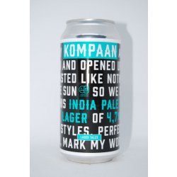 KOMPAAN Dutch Craft Beer Company India Pale Lager - Lager Tales
