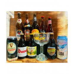 Pack Catador Cervezas Del Mundo x10 Cervezas + Obsequio Una Copa Kasteel Original - Cervezas del Mundo