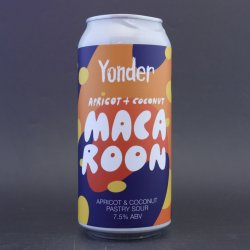 Yonder - Apricot & Coconut Macaroon - 7.5% (440ml) - Ghost Whale