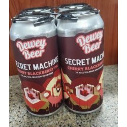 Dewey Beer Company Secret Machine - Cherry Blackberry Pie 4 pack 16 oz. Can - Petite Cellars