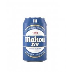 Mahou Sin Alcohol lata 330ml - Cervezas del Mundo