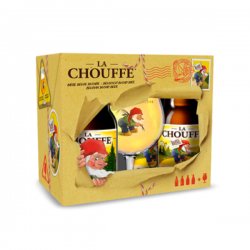 La Chouffe - Estuche 4 botellas + Copa - Labirratorium