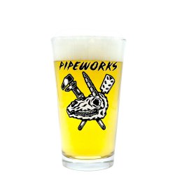 Pipeworks - Uniskull Pint Glass - Drikbeer