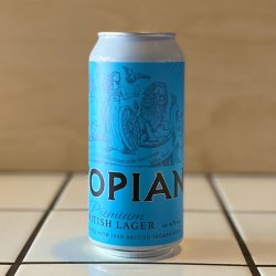 Utopian, Premium British Lager, 4.7% - Kill The Cat