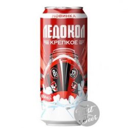 Bia Tàu Phá Băng Ledokol 8.5% – Lon 450ml – Thùng 12 Lon - First Beer – Bia Nhập Khẩu Giá Sỉ