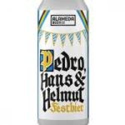 Alameda Beer Co  Pedro, Hans & Helmut  Festbier - Barbudo Growler
