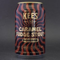 Kees - Caramel Fudge Stout BA 2024 Bourbon Edition - 11.5% (330ml) - Ghost Whale