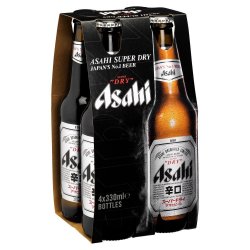 Asahi Super Dry 4x330ml - Fountainhall Wines