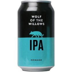 Wolf Of The Willows IPA Homage 355ml - BoozeBud