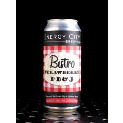 Energy City  Bistro Strawberry PB&J  Berliner Weisse Fraise Peanut  6,5% - Quaff Webshop