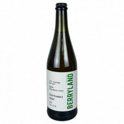 Berryland Chardonnay Cider (2021 Vintage, Pet-nat)