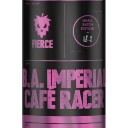 Fierce Beer B.A. Imperial Cafe Racer (Small Batch Edition 18.2) 440ml can Best Before 25.11.23 - Kay Gee’s Off Licence