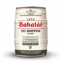 Bakalar Dry Hopped Lager 5.2% – Bom 5L - BIA NHẬP ĐÀ NẴNG