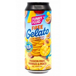 Funky Fluid Free Gelato: Passionfruit, Mango & Peach