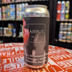 Ārpus Brewing Co. Guava X Strawberry X Peach X Orange X Vanilla Smoothie Sour Ale Ārpus Brewing Co. Guava X Strawberry X Peach X Orange X Vanilla Smoothie Sour Ale