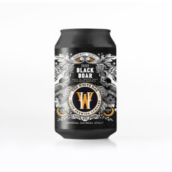 The White Hag Black Boar x 24  Bourbon Barrel Aged Imperial Oatmeal Stout  330ML - The White Hag Irish Brewing Co.