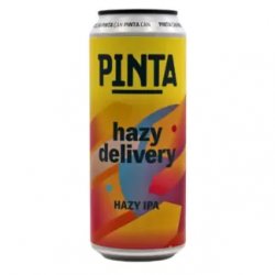 PINTA “Hazy Delivery” Hazy IPA 500 ml - Athens Craft