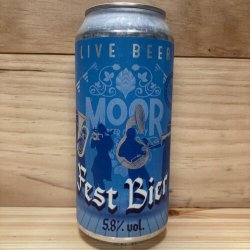 Moor Beer Festbier 440ml can - Kay Gee’s Off Licence