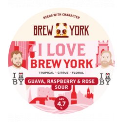 Brew York - I Love Brew York - 20L keg - Hopping Borders