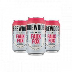 BrewDog Faux Fox Raspberry Non-Alcoholic Berliner 6 pack12 oz cans - Beverages2u