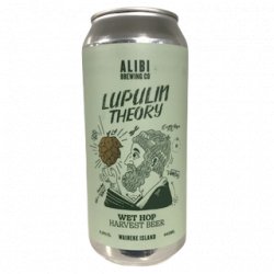Alibi Brewing Lupulin Theory Wet Hop Harvest Beer 440ml - The Beer Cellar