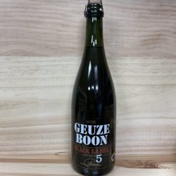 Oude Geuze Boon Black Label Edition No.8 (Batch#24201) 75cl Best Before 16062042 - Kay Gee’s Off Licence