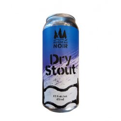 Ruisseau Noir - Dry Stout - 473ml - La Bière à Boire