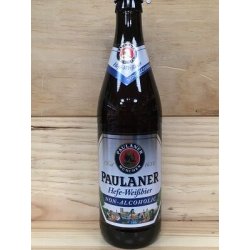 Paulaner Weissbier ALCOHOL-FREE 50cl Nrb Best Before End: 03.24 - Kay Gee’s Off Licence