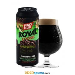 Funky Fluid Royal Cookie: Dubai Chocolate