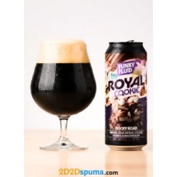 Funky Fluid Royal Cookie: Rocky Road