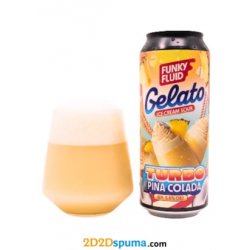 Funky Fluid Gelato: Turbo Piña Colada