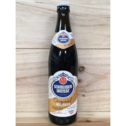 Schneider Weisse Original Weissbier TAP 07 50cl Nrb Best Before 09.05.2024 - Kay Gee’s Off Licence