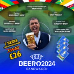 BEEROS 24  7 Beer + Pack  Free Topps Stickers! - The Fuss.Club