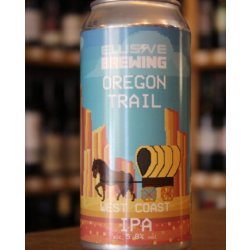 ELUSIVE OREGON TRAIL WEST COAST IPA - Cork & Cask