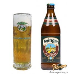 Bia Ayinger Kellerbier 4.9%  Chai 500ml  Thùng 20 Chai - PHouse – Đồ Uống Cao Cấp