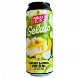 Funky Fluid Gelato: Banana & Guava Cheesecake