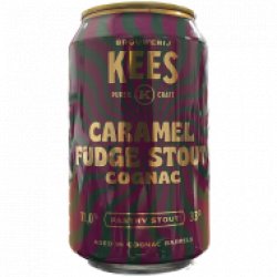 Kees Caramel Fudge Stout Cognac - Speciaalbierkoning