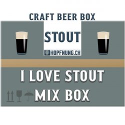 I Love Stout Craft Beer Mix Box - Hopfnung