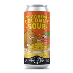 Brothers Beer Strawberry Coconut Sour 440ml - The Beer Cellar