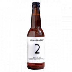 Brasserie Atmosphère°  N°2 Blanche American Wheat ALE 33cl - Hyperboissons